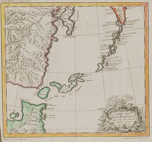 千島列島図