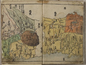 大日本図（日本分形図） だいにほんず（にほんぶんけいず）