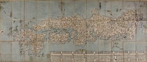 新板日本国大絵図