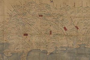 土佐国絵図 とさのくにえず