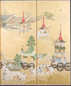 祭礼図屏風