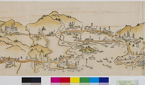 東海道駅路図・西海道船路図 とうかいどうえきろず・さいかいどうふなじず