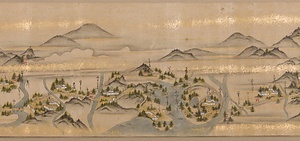 江戸より大坂まで宿付名所旧跡、大坂より長崎まで舟道名所旧跡 えどよりおおさかまでやどつきめいしょきゅうせき、おおさかよりながさきまでふなみちめいしょきゅうせき