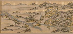 江戸より大坂まで宿付名所旧跡、大坂より長崎まで舟道名所旧跡 えどよりおおさかまでやどつきめいしょきゅうせき、おおさかよりながさきまでふなみちめいしょきゅうせき