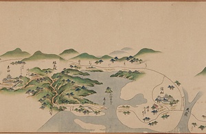 東海道五十三次図巻 とうかいどうごじゅうさんつぎずかん