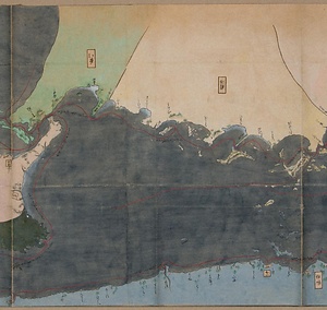 西海道海路図巻 さいかいどうかいろずかん