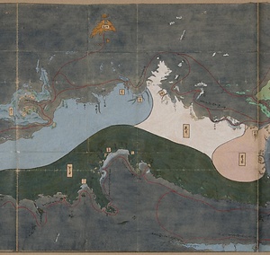 西海道海路図巻 さいかいどうかいろずかん