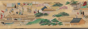 長崎図（市中絵巻） ながさきず（しちゅうえまき）
