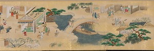 長崎図（市中絵巻） ながさきず（しちゅうえまき）