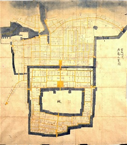 丸亀城下図