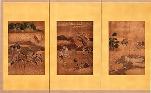 源平合戦図屏風 げんぺいかっせんずびょうぶ