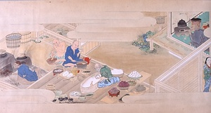 酒飯論絵巻 しゅはんろんえまき