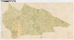 柿原村絵図