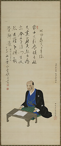 亀井昭陽肖像