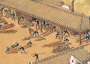 佐賀藩三重津海軍所絵図 さがはんみえつかいぐんしょえず