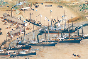 佐賀藩三重津海軍所絵図 さがはんみえつかいぐんしょえず