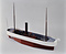 蒸気船雛形（スクリュ−船）