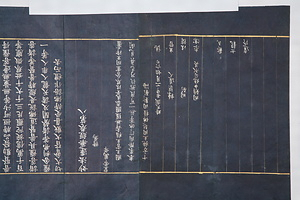 紺紙銀字妙法蓮華経 こんしぎんじみょうほうれんげきょう