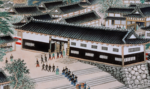 長崎海軍伝習所絵図 ながさきかいぐんでんしゅうしょえず