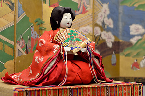 有職雛（直衣姿） ゆうそくびな（のうしすがた）