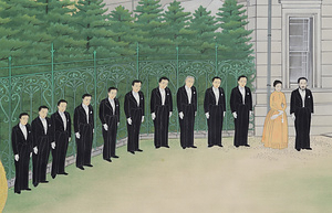 明治天皇行幸図 めいじてんのうぎょうこうず