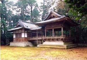 彌彦神社舞殿