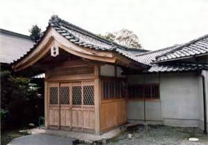 近江神宮斎館玄関