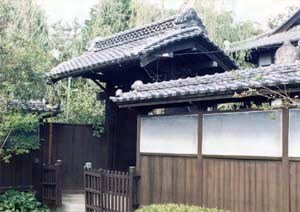 川端家住宅中門