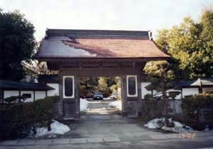 上野家住宅門