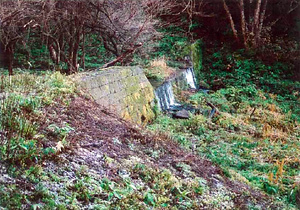 正法寺川北沢第六号石堰堤