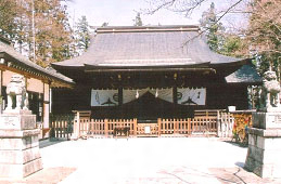 象山神社拝殿・祝詞殿