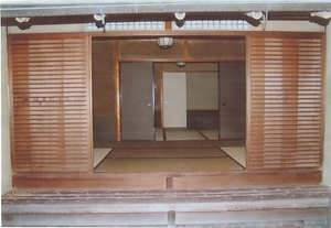 和泉市久保惣記念美術館茶室玄関 いずみしくぼそうきねんびじゅつかんちゃしつげんかん
