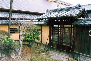 藤生家住宅中門 ふじうけじゅうたくちゅうもん