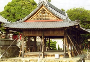 加佐美神社拝殿 かさみじんじゃはいでん
