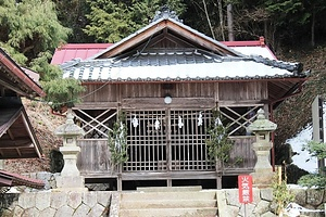 諏訪社 若宮八幡宮本殿