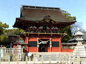 伊賀八幡宮 随身門