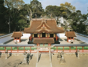 錦織神社 本殿