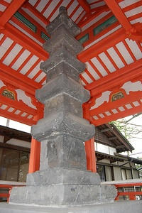 風浪神社五重塔 ふうろうじんじゃごじゅうのとう