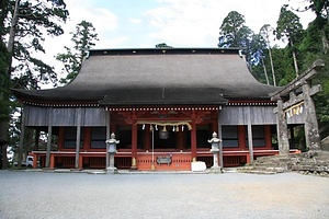 英彦山神社奉幣殿