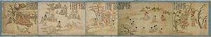紙本著色華厳五十五所絵巻〈残闕／〉