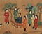 紙本著色絵因果経断簡〈巻第二上／（六十二行）〉