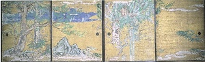 観瀾亭障壁画