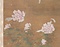 絹本著色草虫図