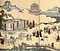 紙本金地著色南蛮人渡来図〈狩野内膳筆／六曲屏風〉