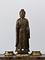 銅造如来及両脇侍立像（法隆寺献納）