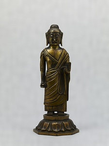 銅造如来立像（法隆寺献納）