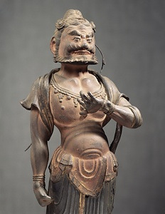 乾漆力士形立像 