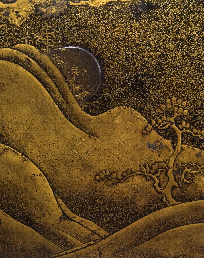 男山蒔絵硯箱 文化遺産オンライン