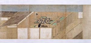 紙本著色遊行上人絵伝〈巻第三残巻、第七／〉 