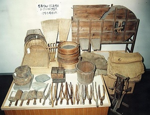甲州西山の焼畑農耕用具 こうしゅうにしやまのやきはたのうこうようぐ